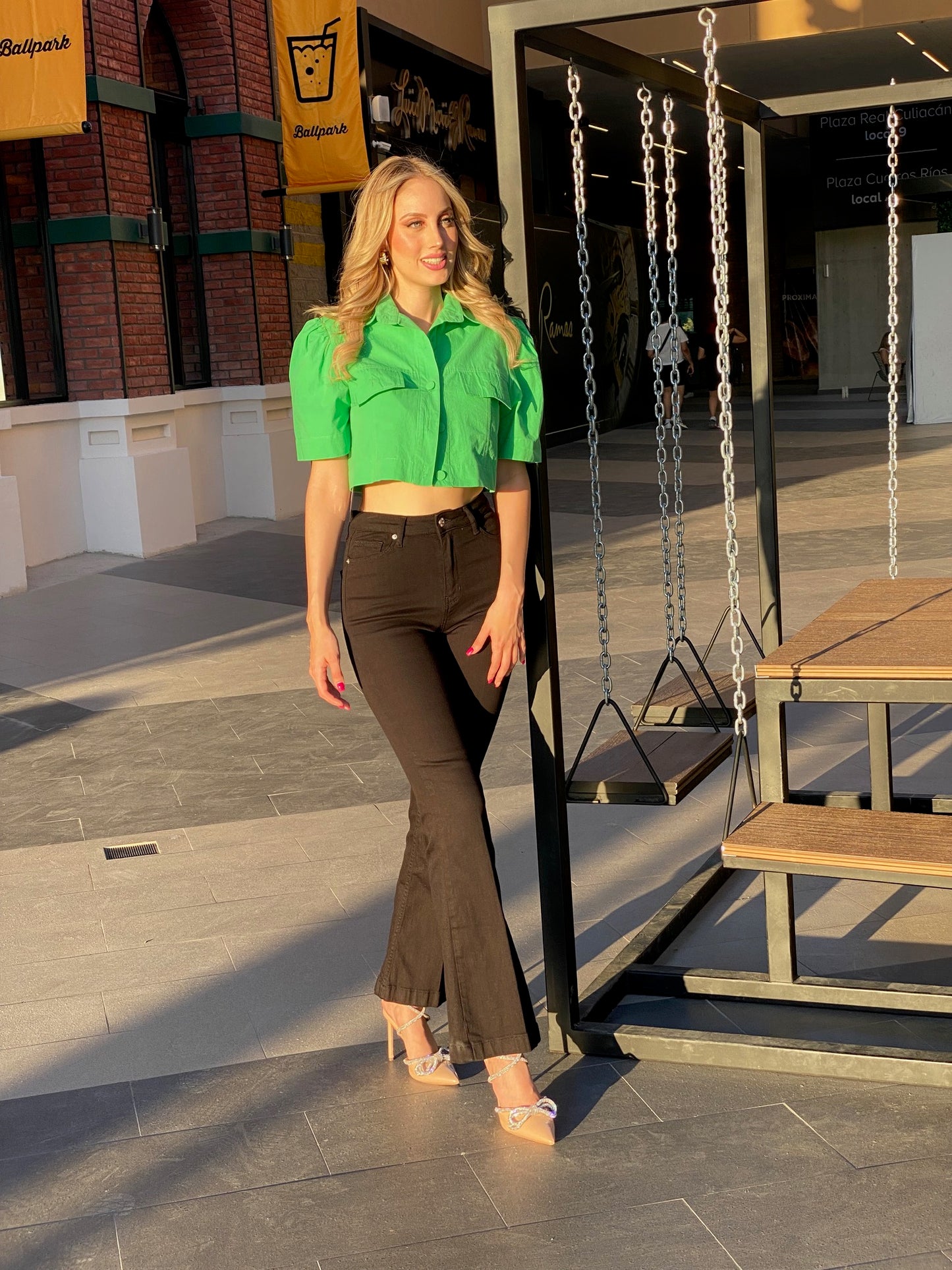 BLUSA GREEN